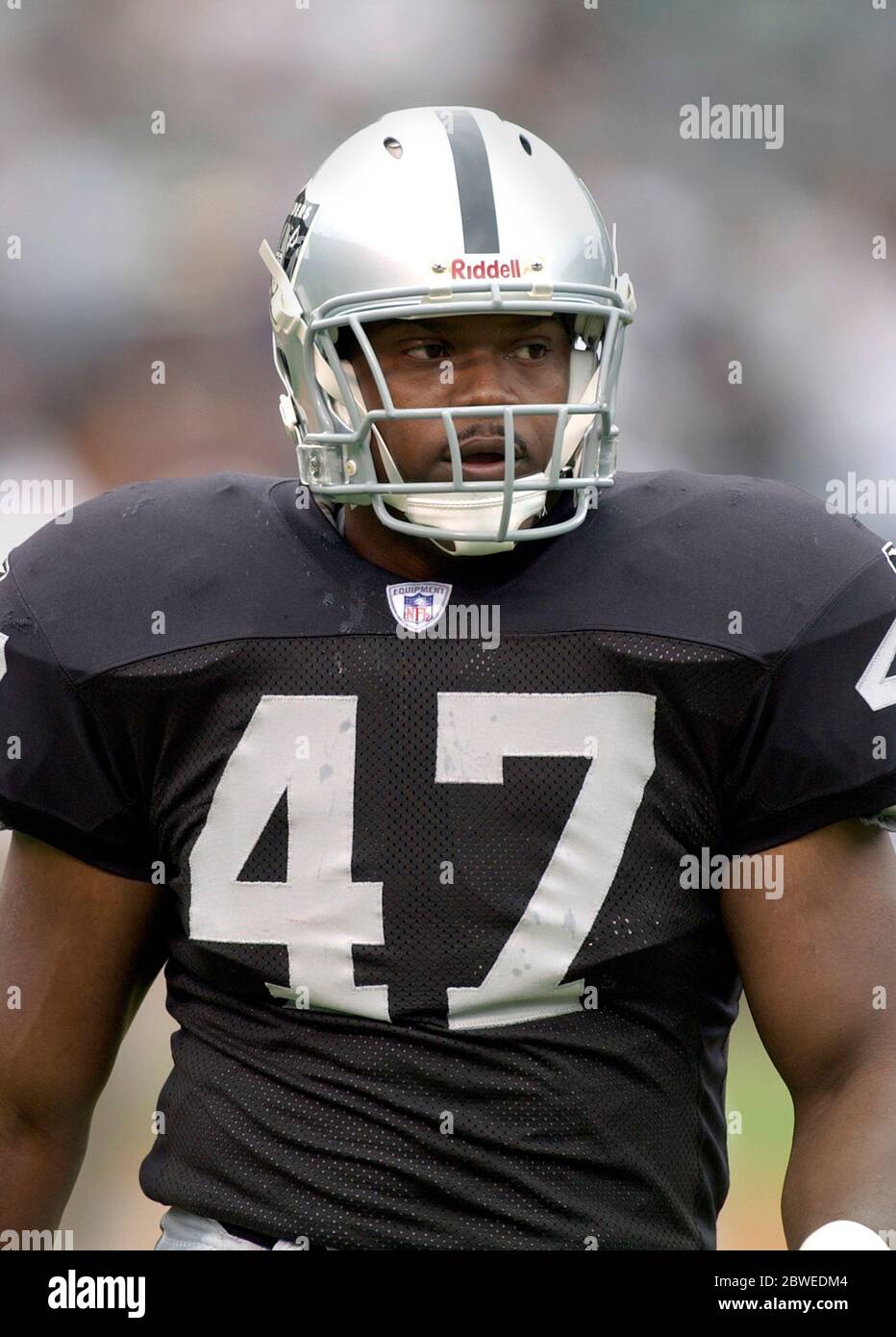 Oakland, United States. 28th Sep, 2003. Oakland Raiders fullback Tyrone  Wheatley. The Raiders defeated the Chargers, 34-31, in overtime at Network  Associates Coliseum in Oakland, Calif. on Sunday, Sept. 28, 2003. Photo