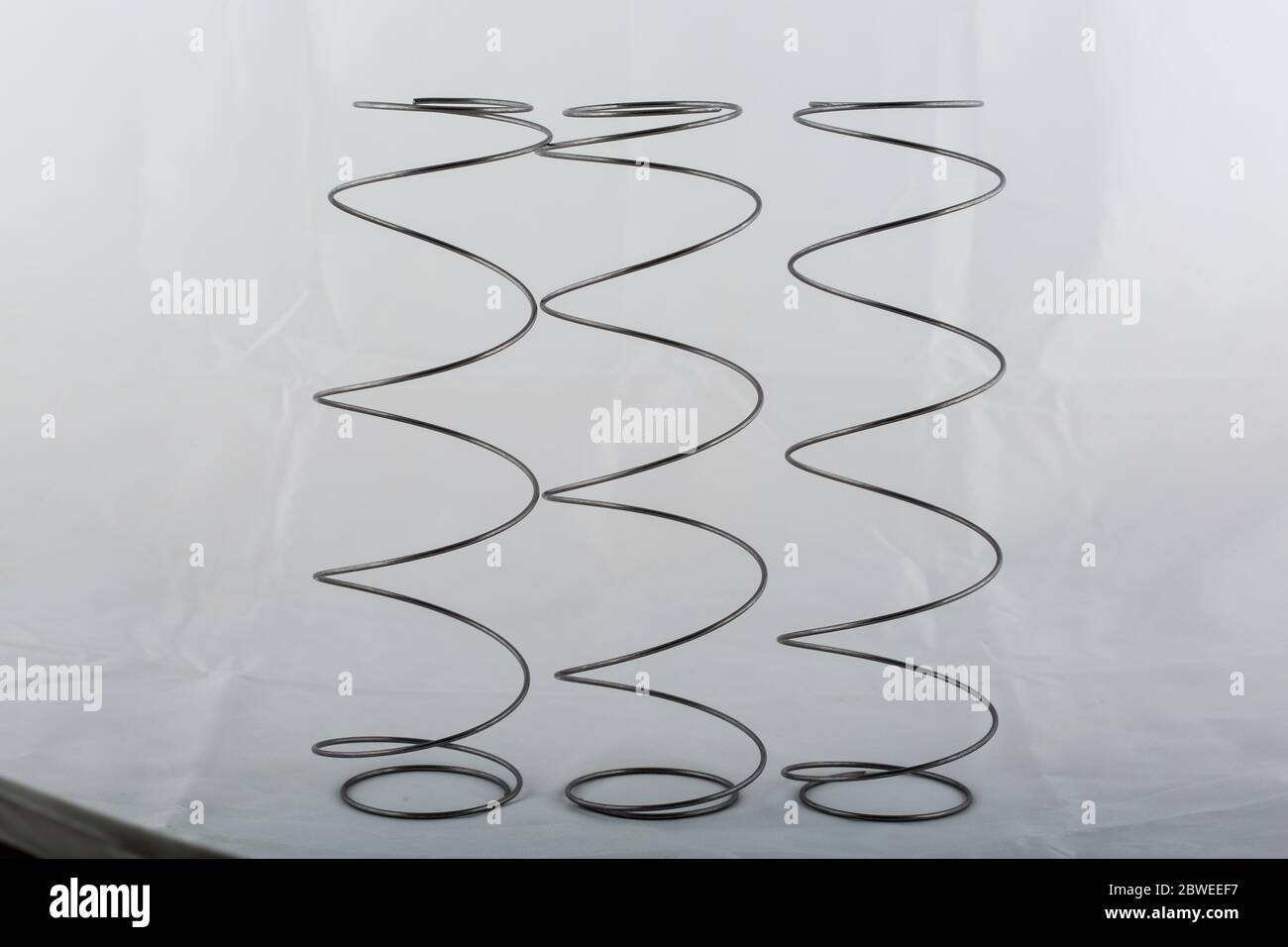 Independent mattress springs Stock Photo Alamy