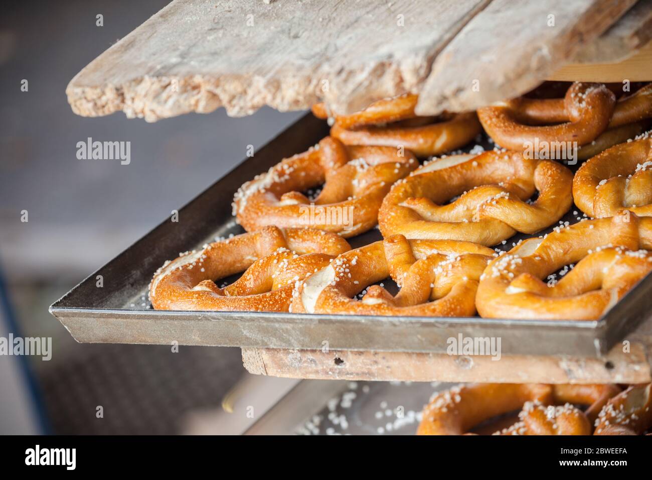 Bretzel, traditional German bread Stock Photo - Alamy