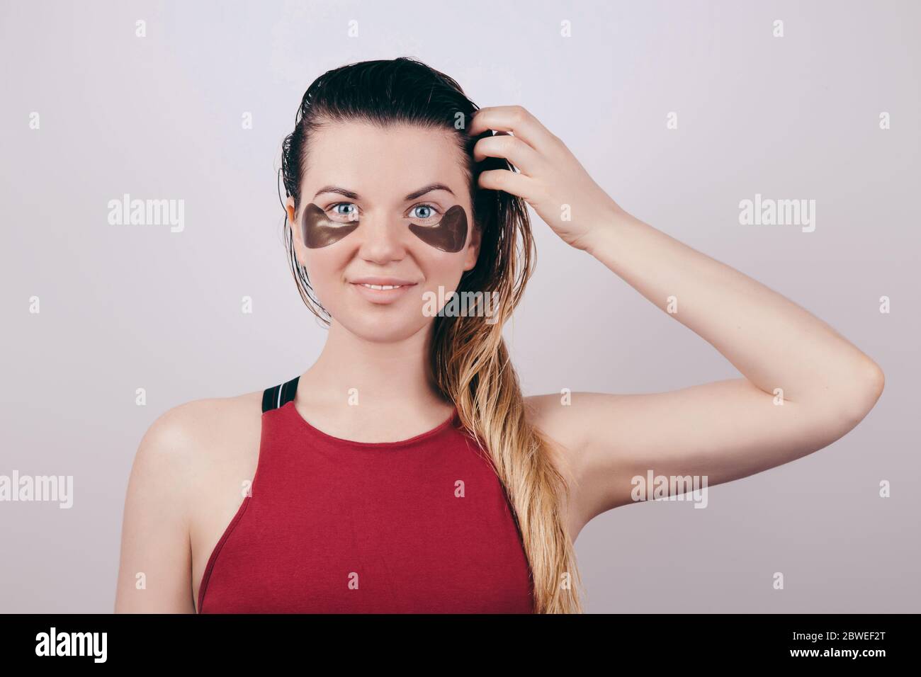 Young woman eyepatch portrait hires stock photography and images Alamy