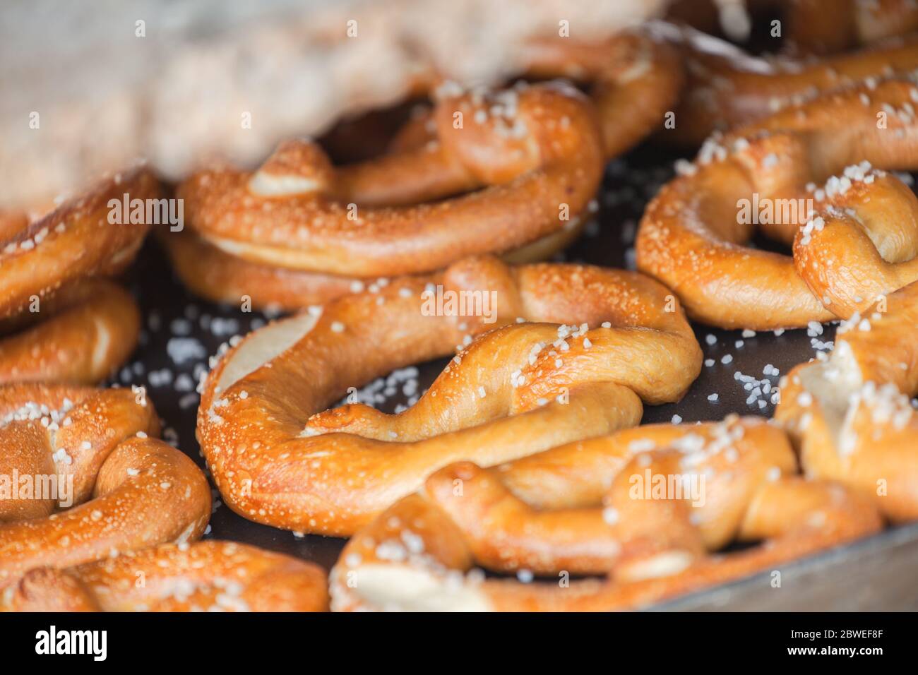 Bretzel, traditional German bread Stock Photo Alamy