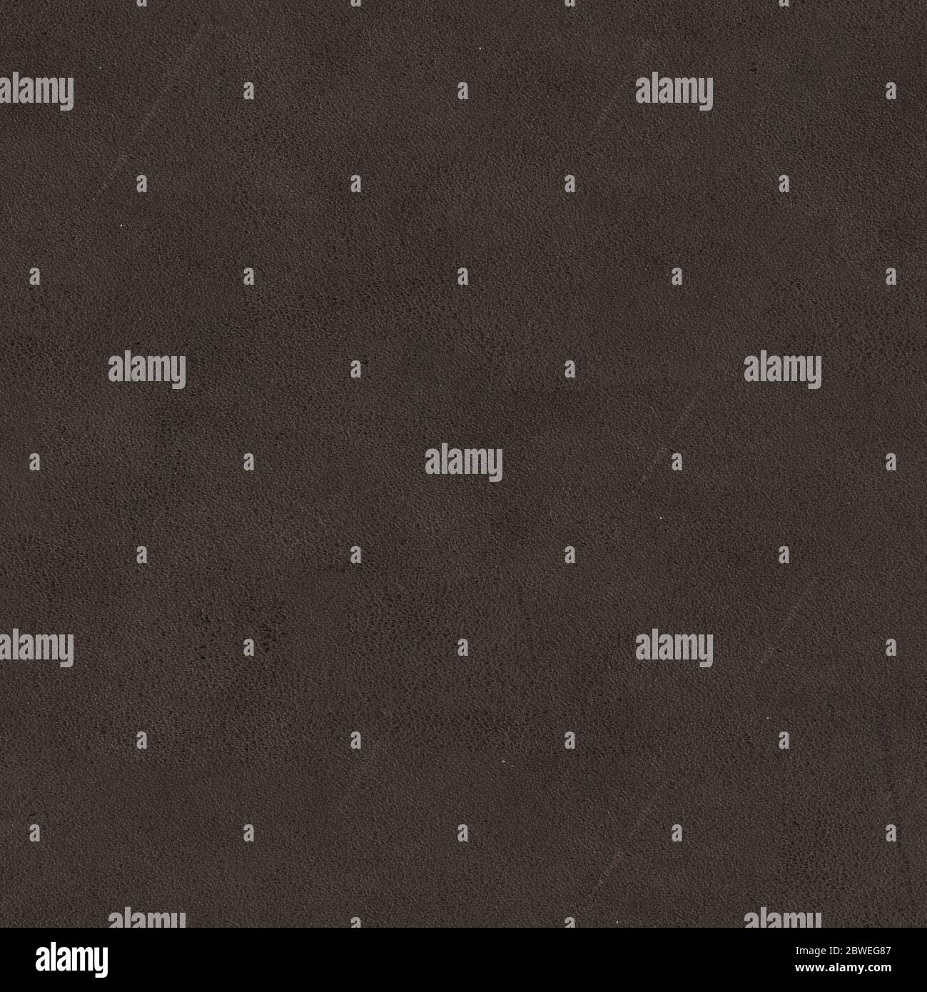 Dark brown leather texture. Seamless square background, tile ready. Stock Photo