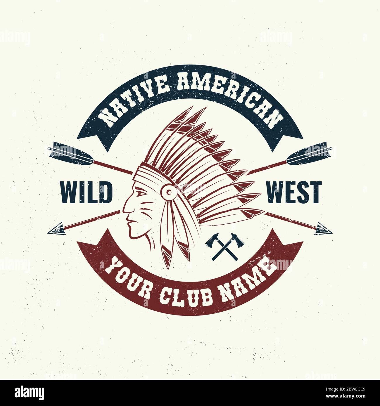 Native American Indian Warrior Badge T Shirt Vector Illustration Concept For Shirt Logo Print Stamp Tee With Indian Warrior Vintage Typography Design With Arrows And Indian Face Silhouette Stock Vector Image Art