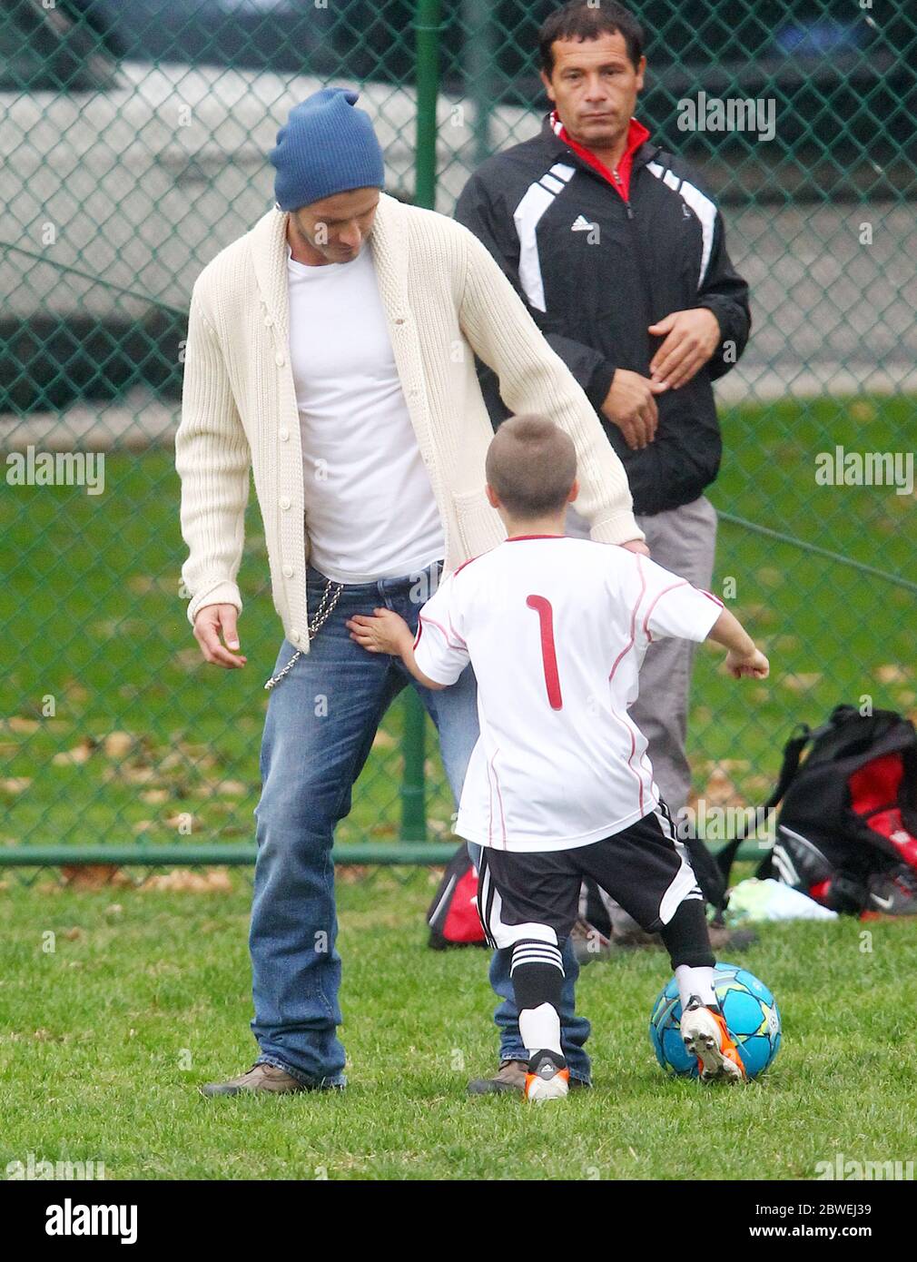 Josh Duhamel Earns Dad Points with Son Axl After Meeting David Beckham