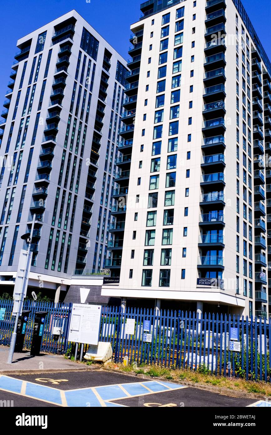 Image showcasing Modern Development Of Luxury High Rise Residential Apartments Or Flats ...