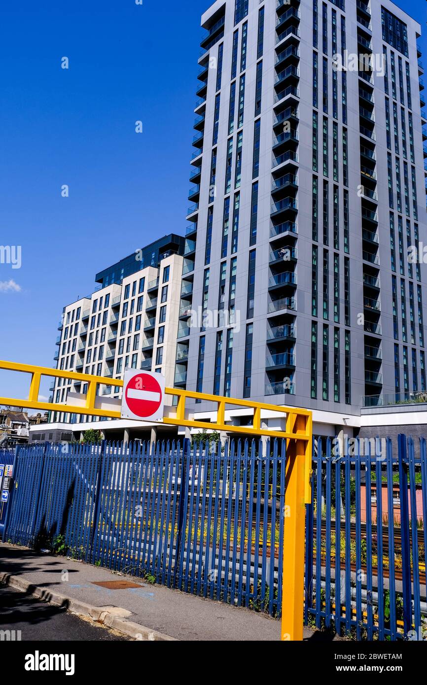 Modern Development Of Luxury High Rise Residential Apartments Or Flats ...