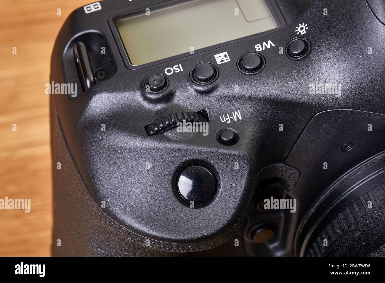 DSLR camera detail Stock Photo Alamy