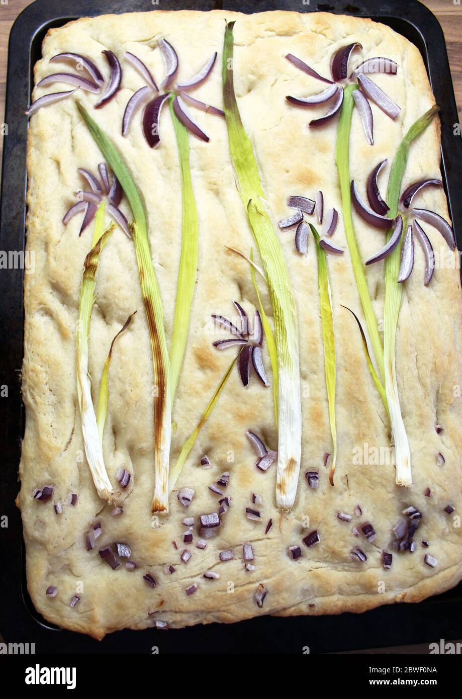 Focaccia bread art hires stock photography and images Alamy