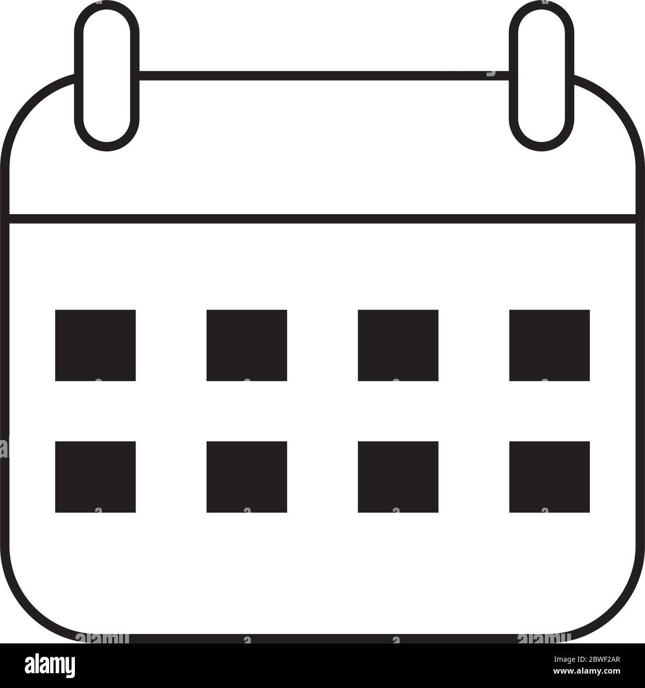 calendar reminder date isolated icon Stock Vector Image & Art - Alamy