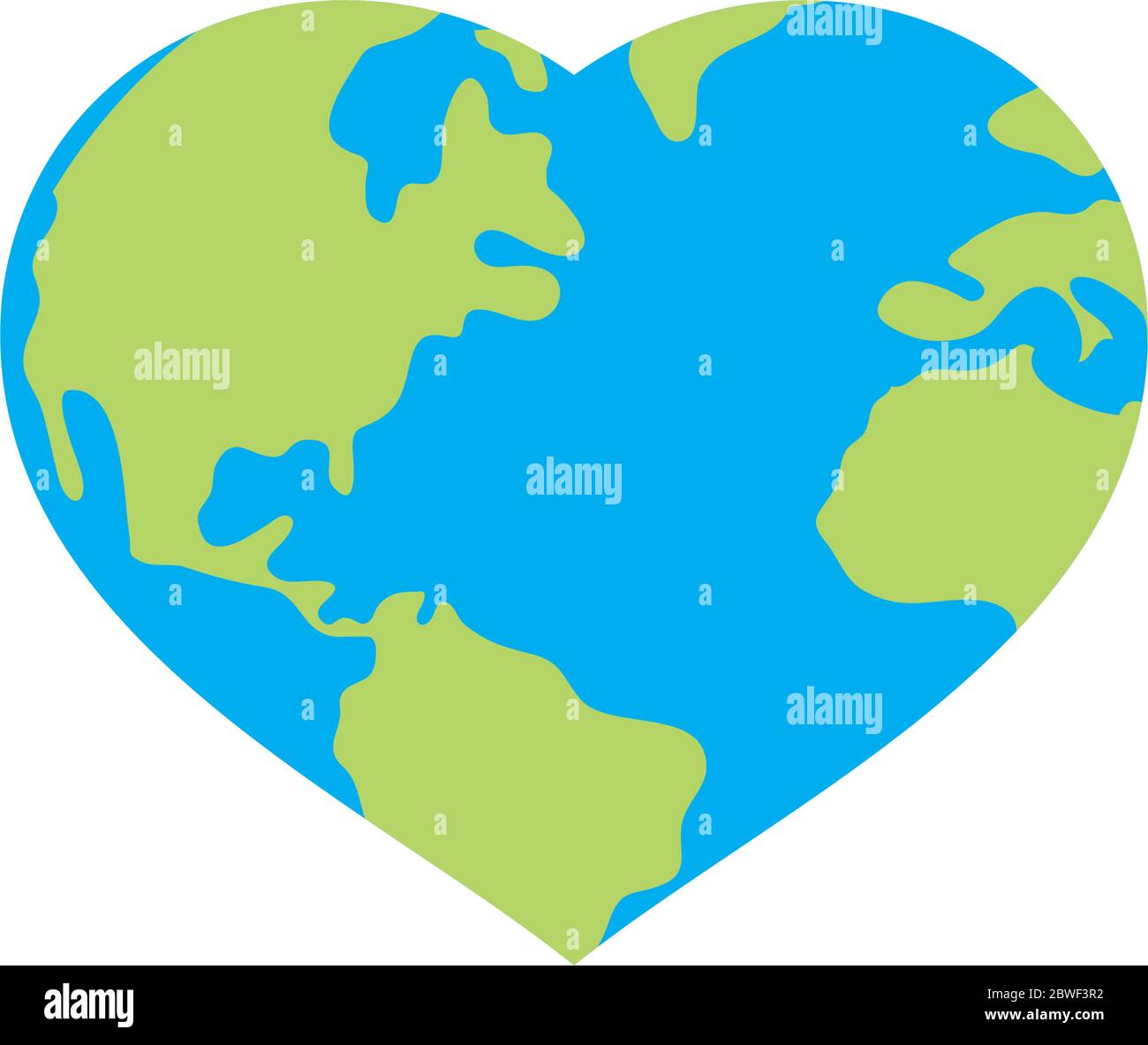 heart world planet earth ecology Stock Vector Image & Art - Alamy
