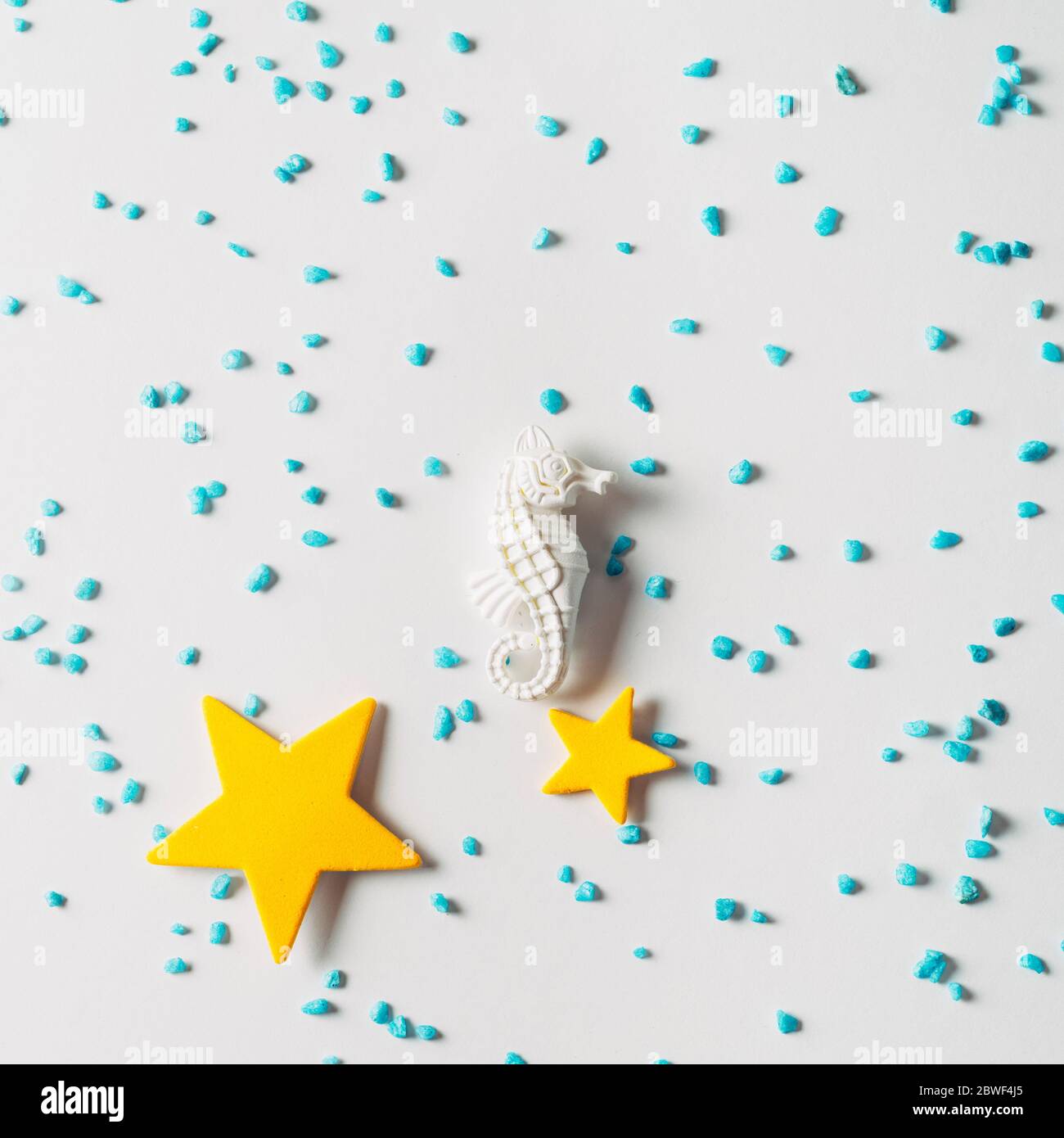 Blue Background Small White Stars High Resolution Stock Photography And Images Alamy