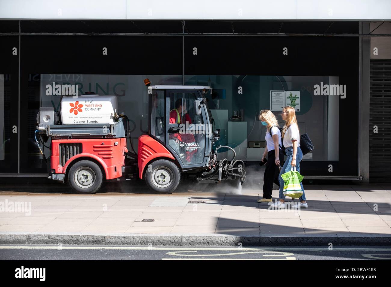 Businesses prepare to reopen on June 15th after the coronavirus lockdown in central London, England, United Kingdom Stock Photo