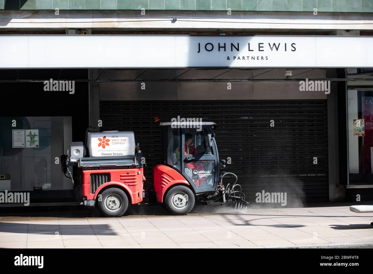 Businesses prepare to reopen on June 15th after the coronavirus lockdown in central London, England, United Kingdom Stock Photo