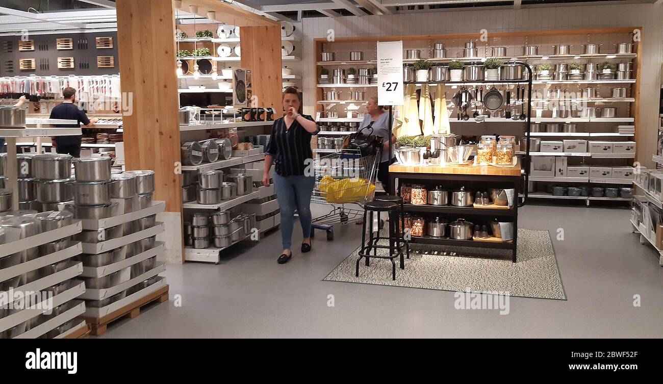 Customers shopping ikea lakeside store hires stock photography and images Alamy