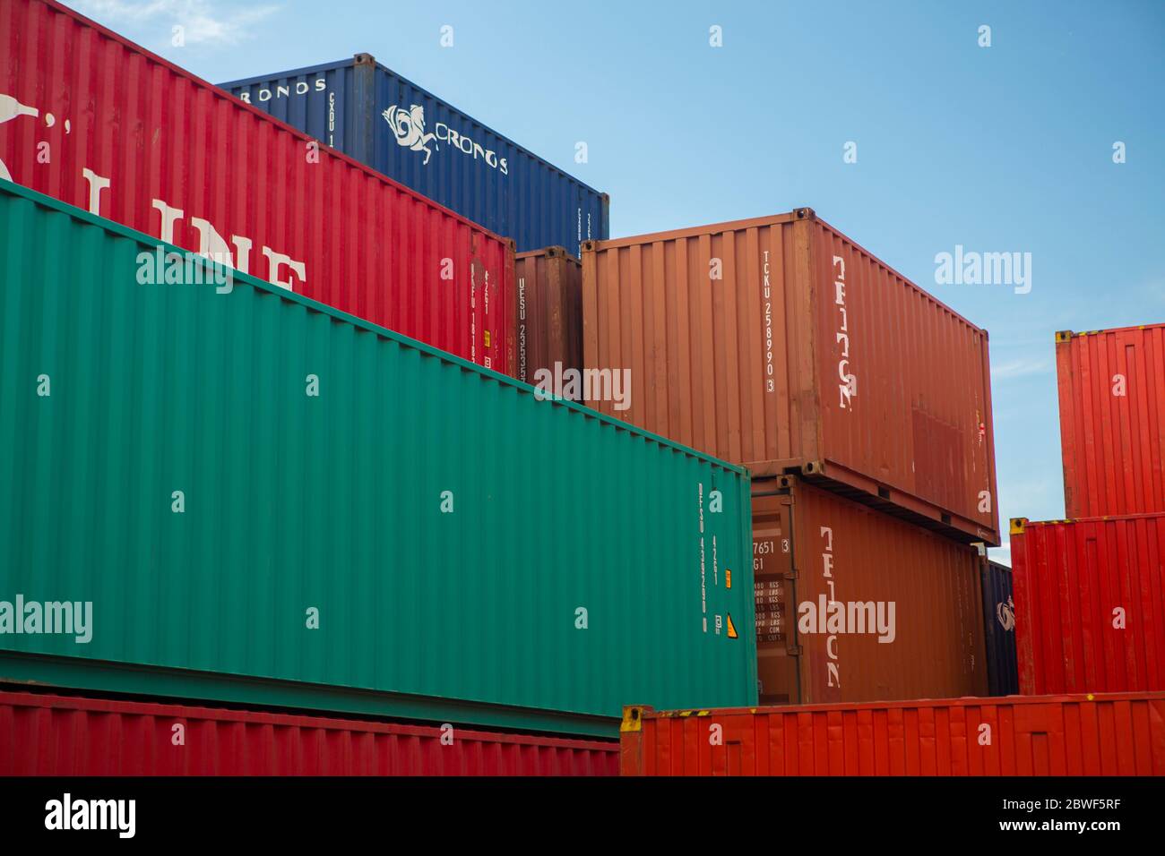 Shipping Container storage and distribution centre in the North East of