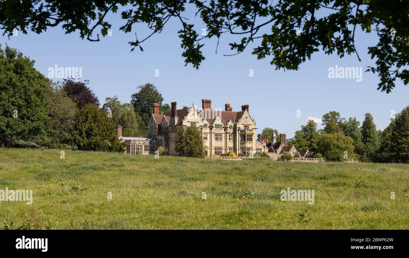 BALCOMBE, WEST SUSSEX/UK - MAY 31 : View of Balcombe Place a Grade II listed building near Balcombe in West Sussex on May 31, 2020 Stock Photo