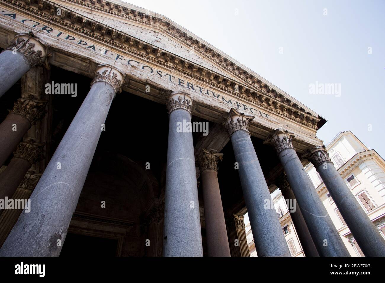 Pantheon in Rome Stock Photo