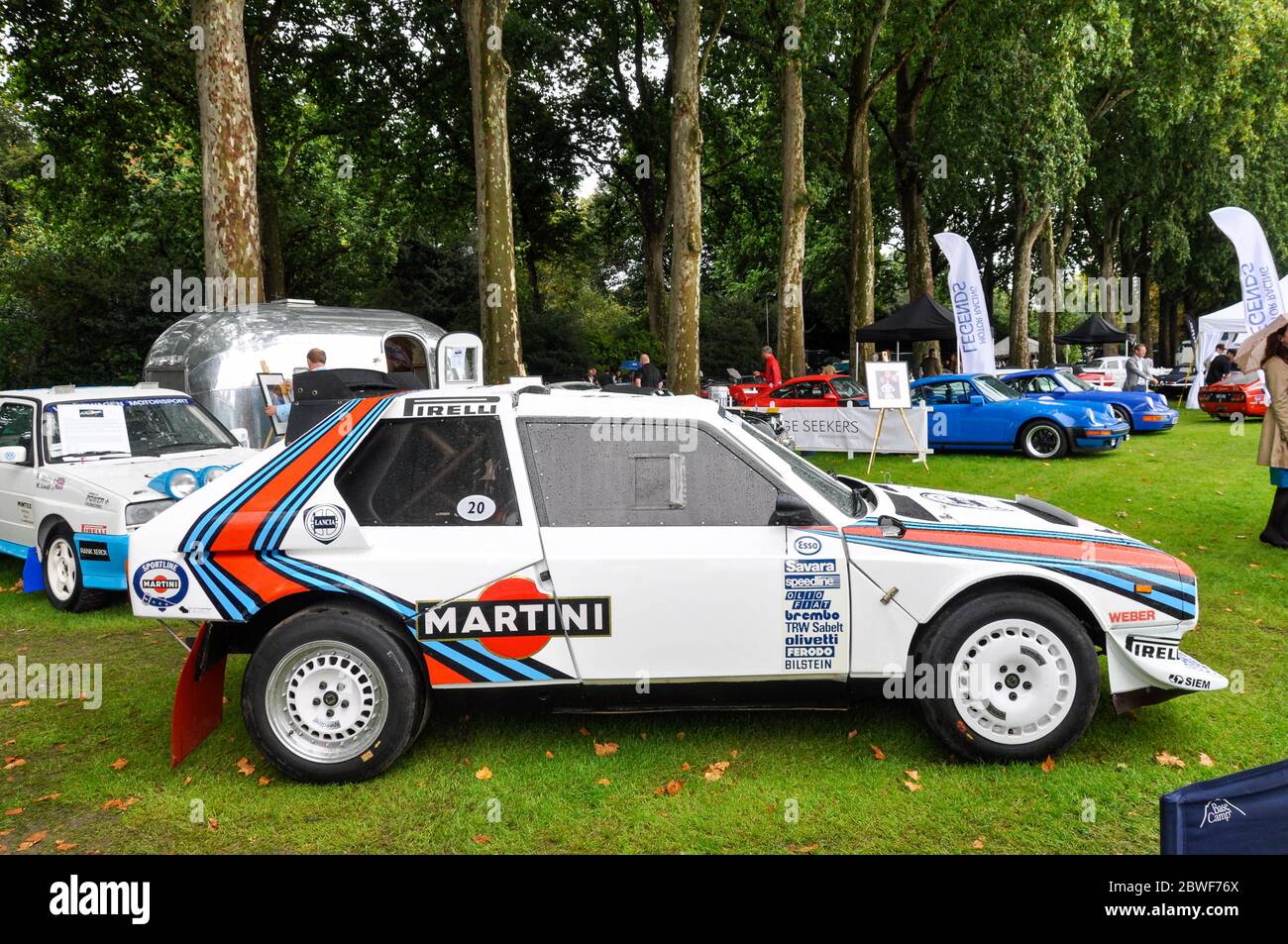 Lancia Delta S4 at Chelsea AutoLegends Stock Photo