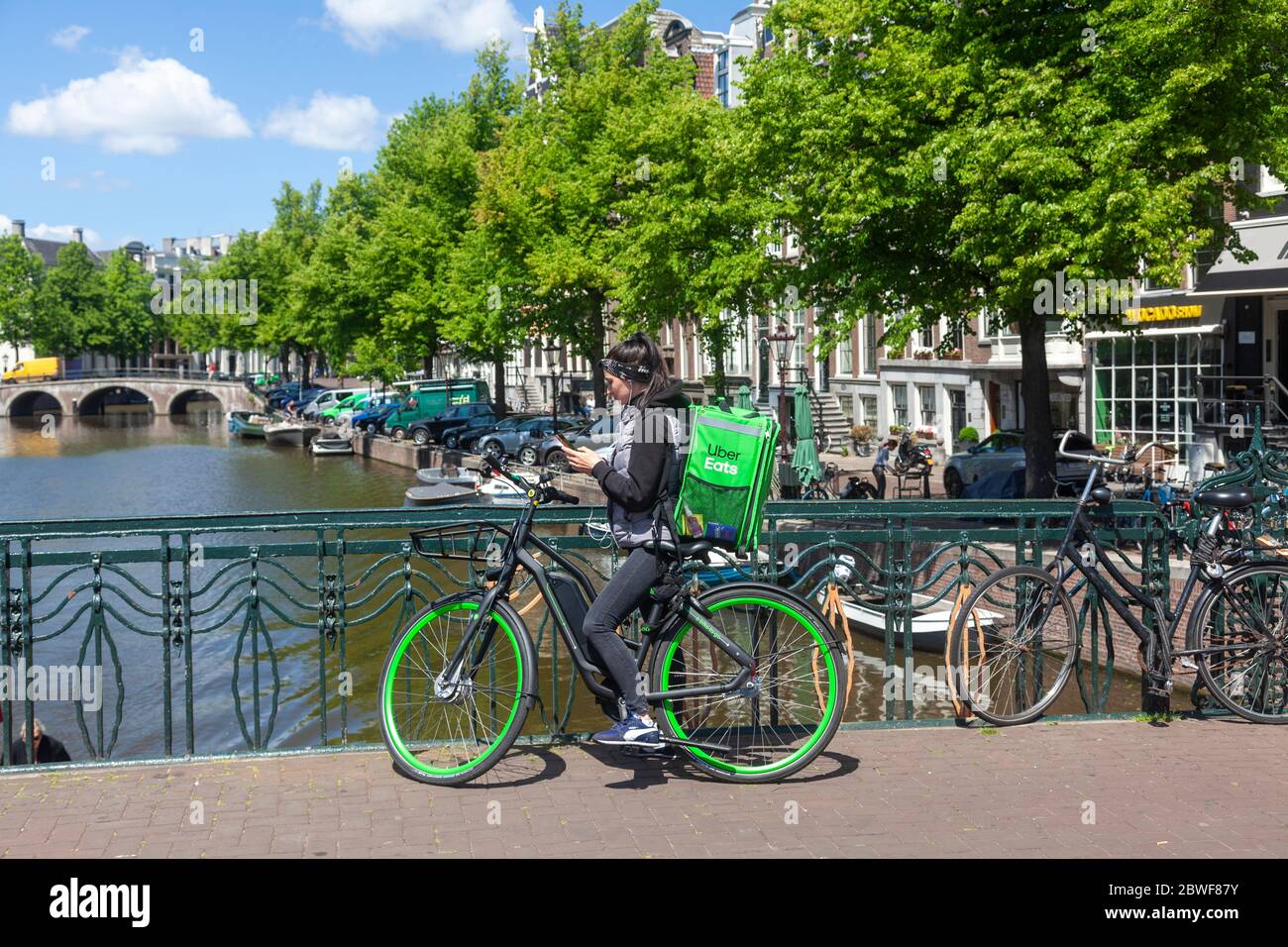 Delivery man amsterdam hires stock photography and images Alamy