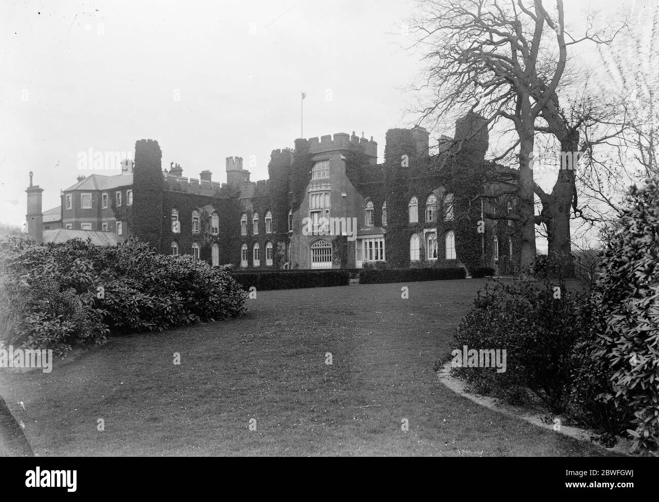 Cumberland Lodge , Windsor . 1915 Stock Photo