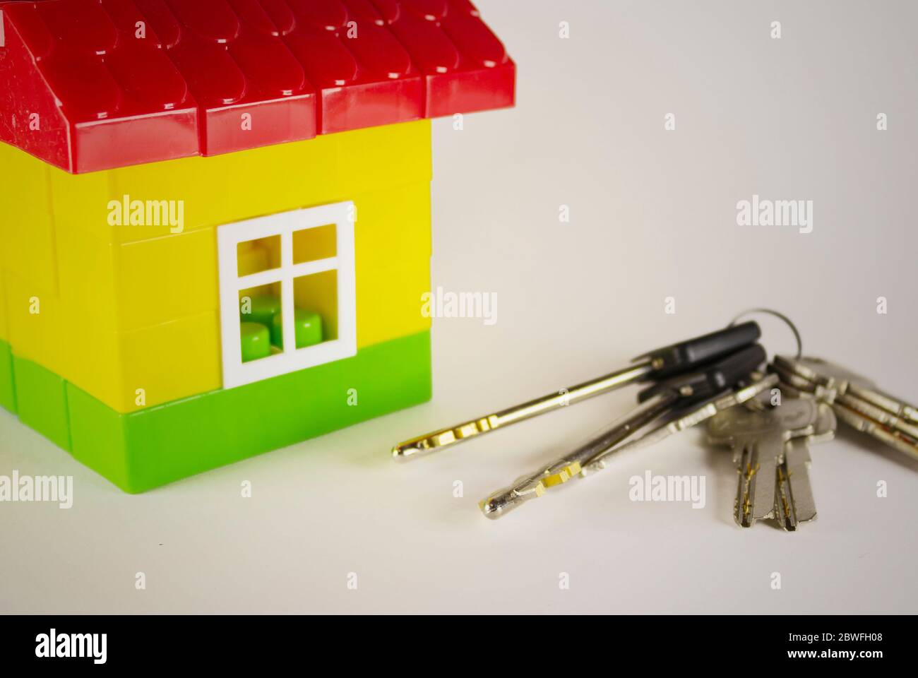 toy house with keys