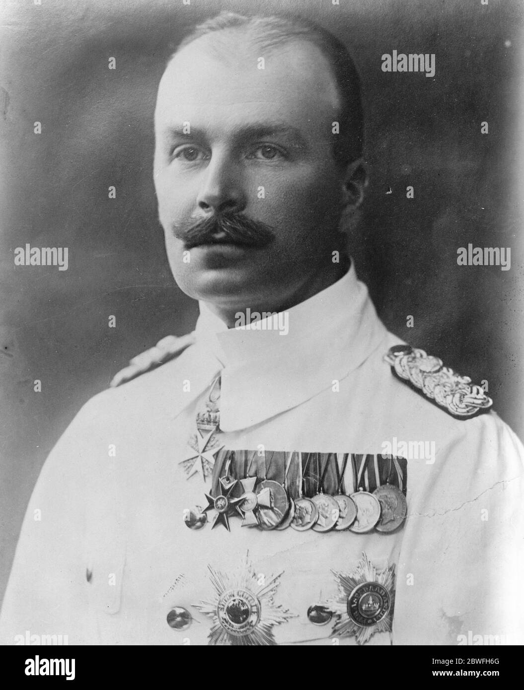 Duke Adolphus of Mecklenburg 12 February 1924 Stock Photo