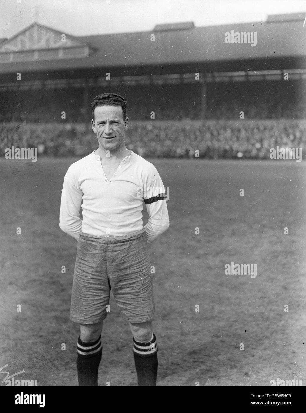 Bolton Wanderers Jack Smith one of the players in the Bolton Wanderers team 24 April 1923 Stock Photo
