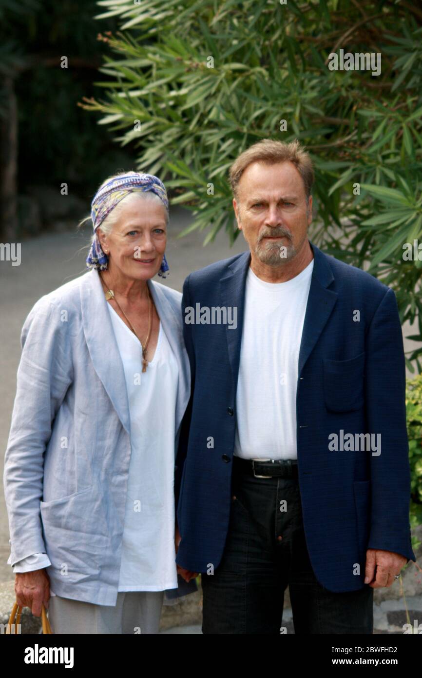 VENICE, ITALY - SEPTEMBER 11: Franco Nero and Vanessa Redgrave is seen during the 66th Venice Film Festival on September 11, 2009 in Venice, Italy Stock Photo