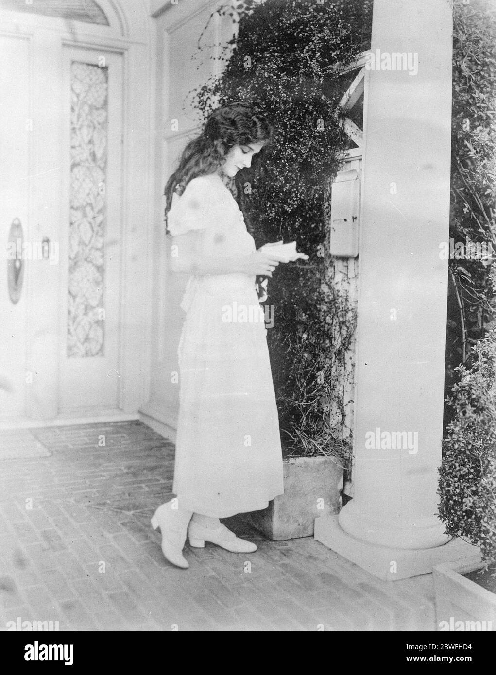 Mary Philbin, Film Actress 1924 Stock Photo