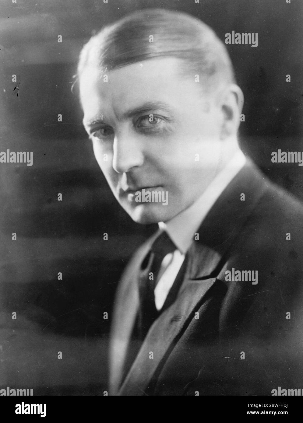 Clive Brook , Film Actor 1924 Stock Photo