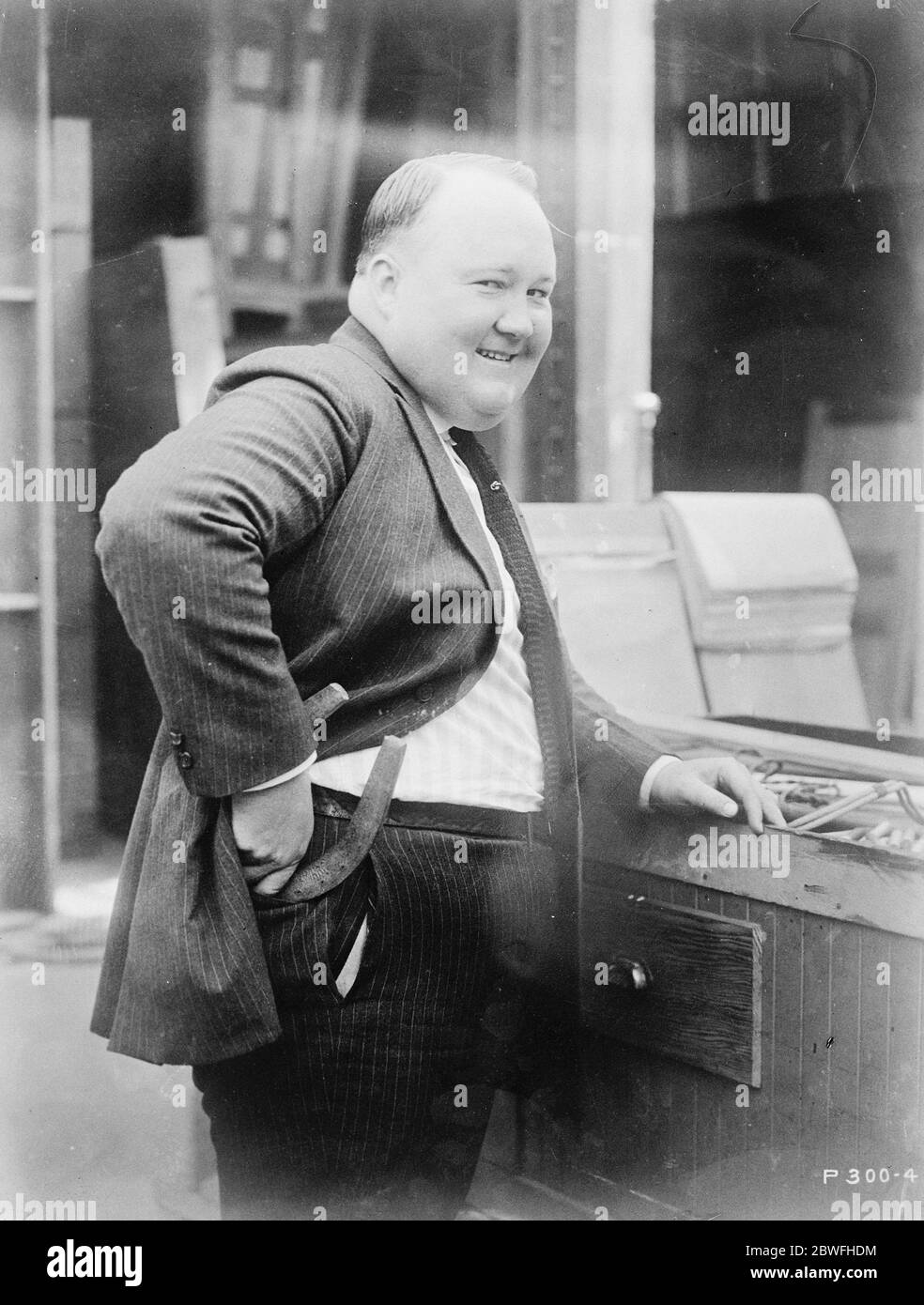 Walter Hiers , Film Actor 1924 Stock Photo