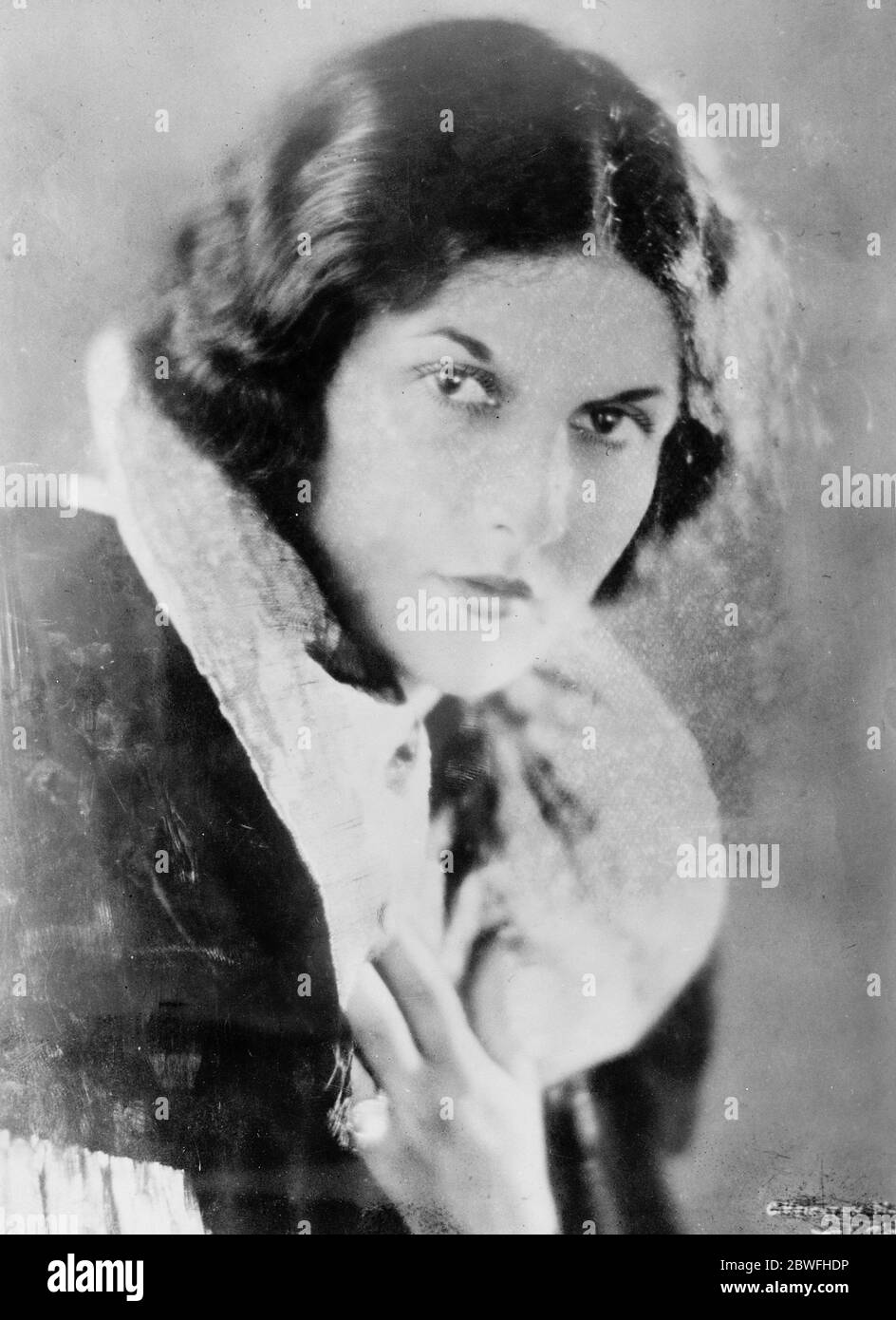 Evelyn Brent , Film Actress 1924 Stock Photo