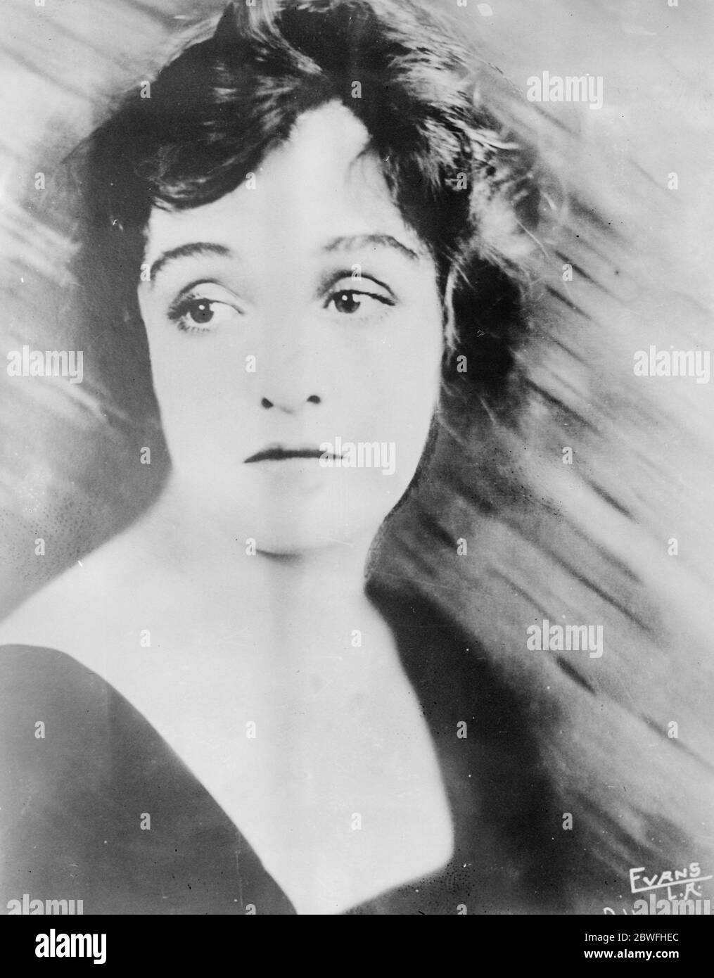 Gladys Brockwell , FIlm actress 1924 Stock Photo
