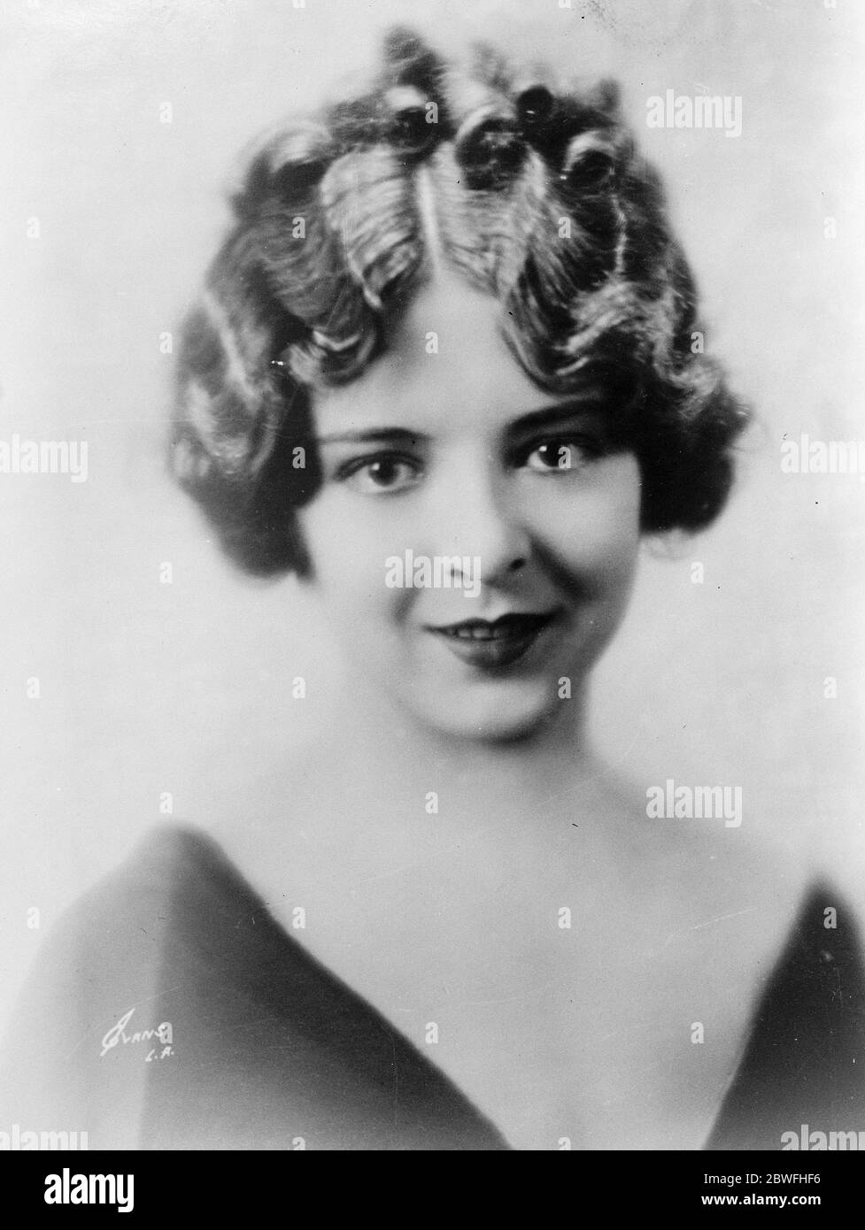 Colleen Moore, Film Actress 1924 Stock Photo