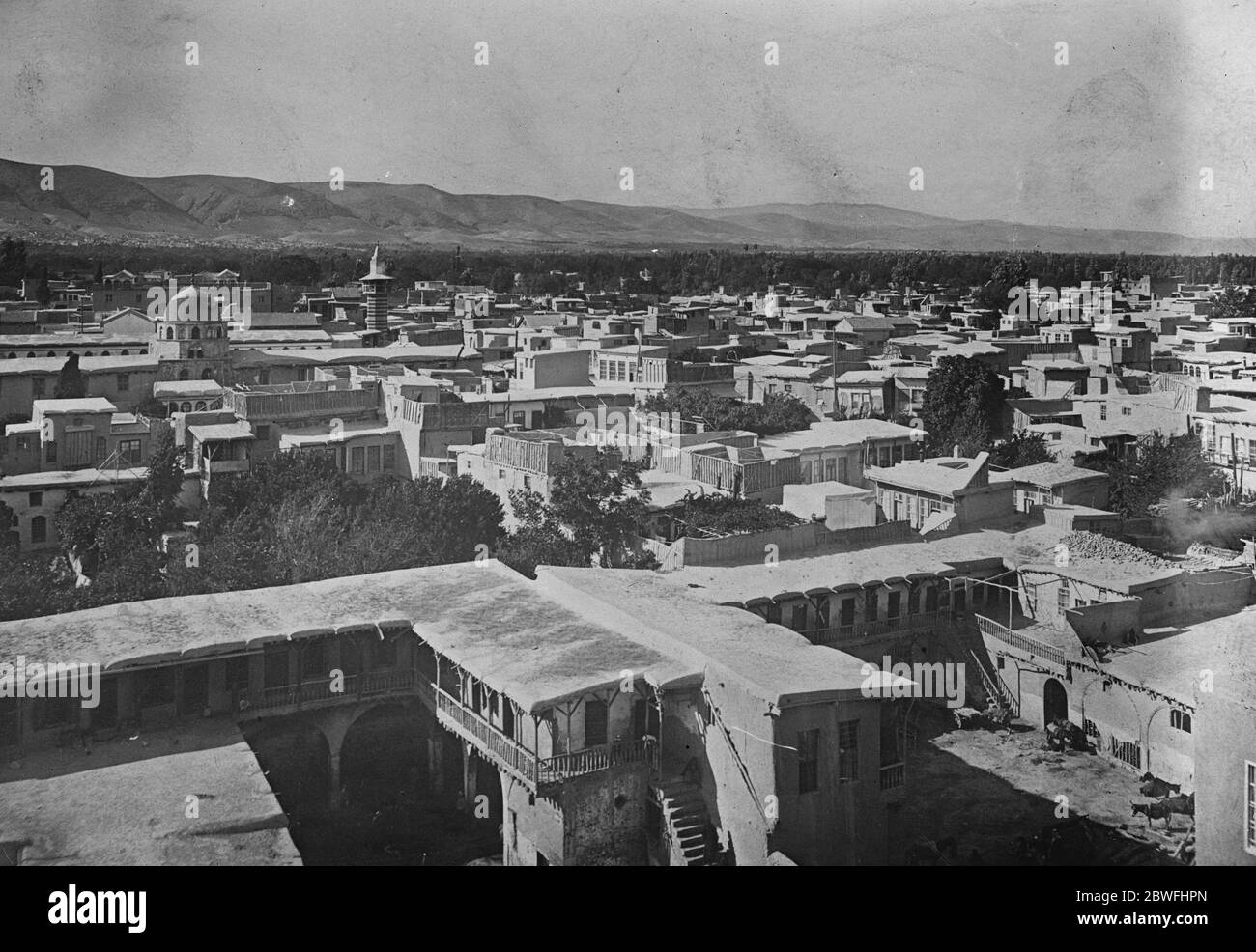 Damascus 27 February 1926 Stock Photo