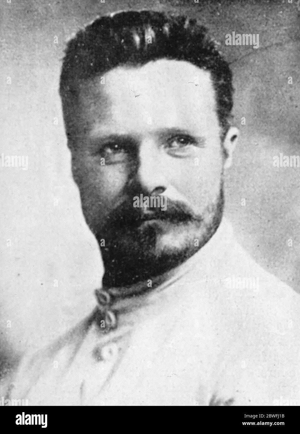 Trotsky ' s Successor . Mikhail Frunze , the successor of Trotsky as Soviet Commissar for the Army and Navy . 12 February 1925 Stock Photo