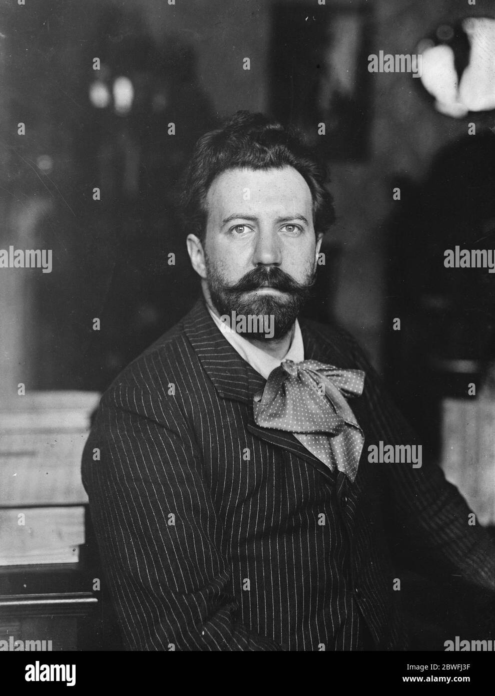 Sir Henry Wood 21 August 1926 Stock Photo - Alamy