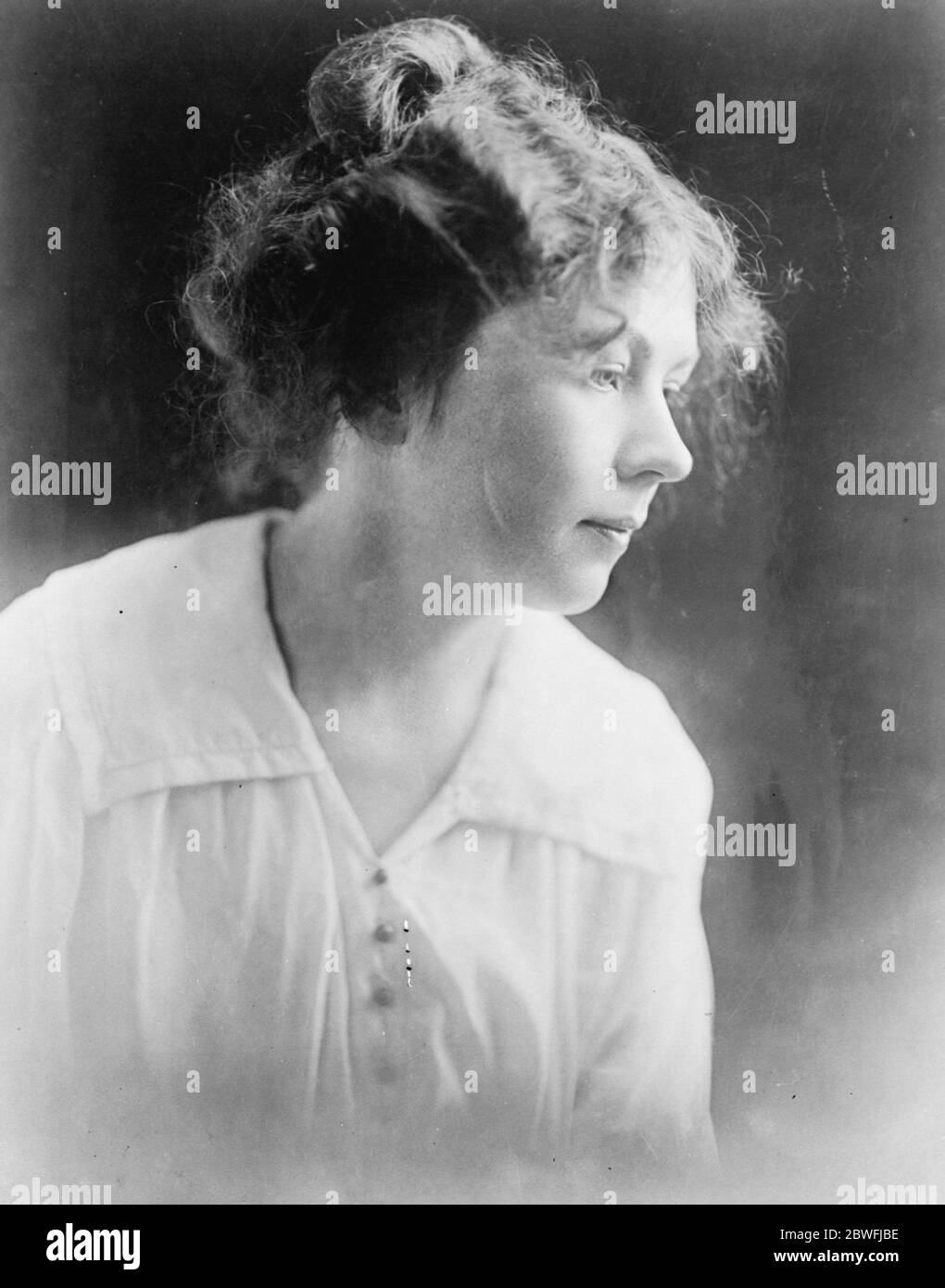 Miss Christabel Pankhurst 1926 Stock Photo