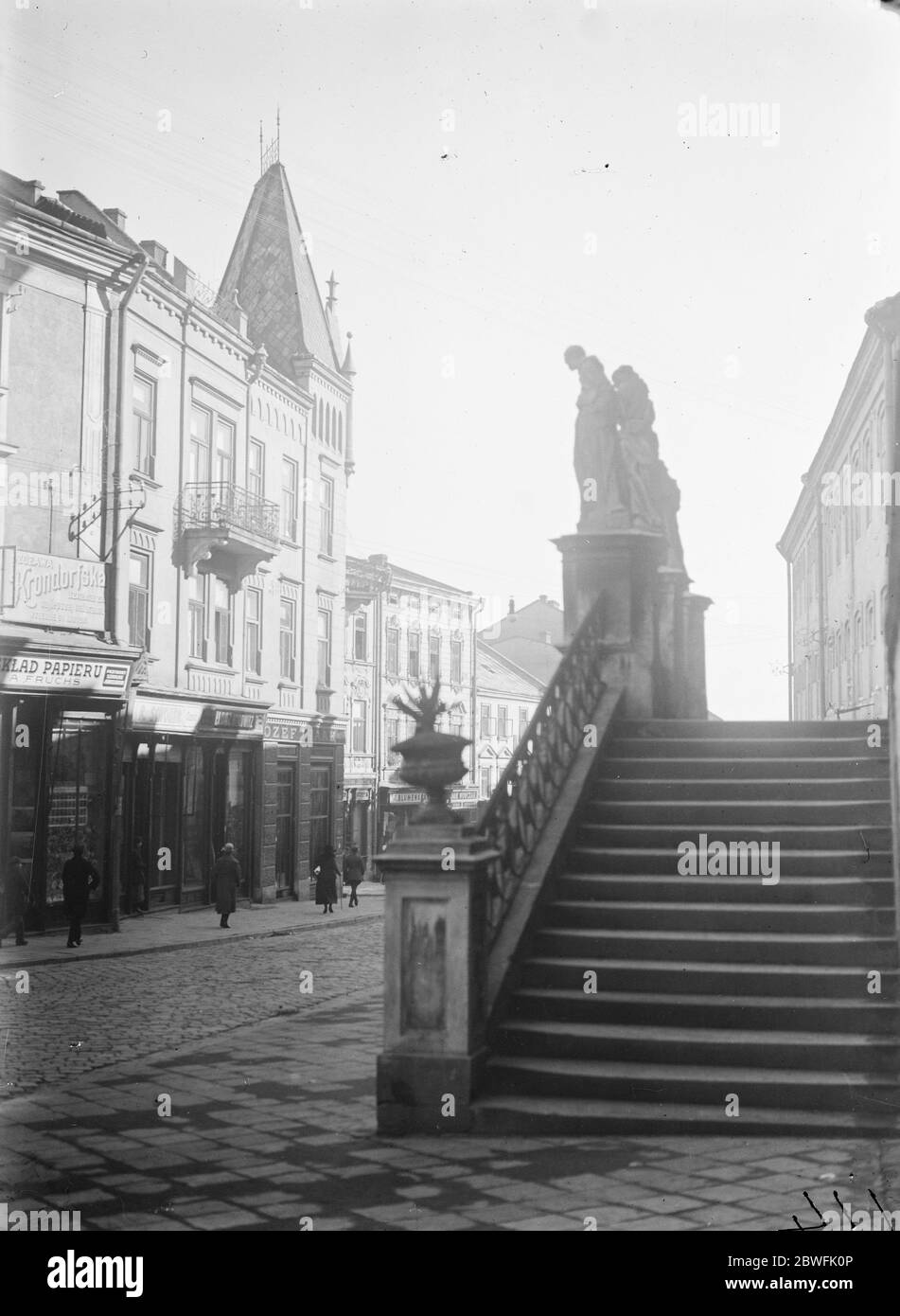 Przemysl Poland 25 October 1921 Stock Photo