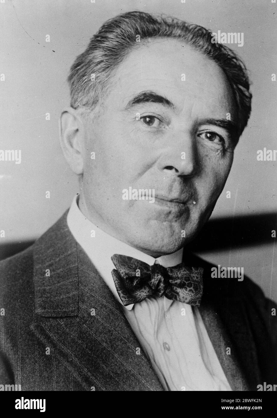 Washington , USA . The Irish Free State is represented in Washington , USA , by an Irish Minister plenipotentiary . Professor Timothy Smiddy . 10 July 1924 Stock Photo