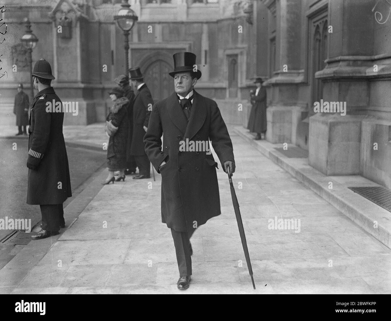 State opening of Parliament . Admiral Lord Beatty . 15 January 1924 ...