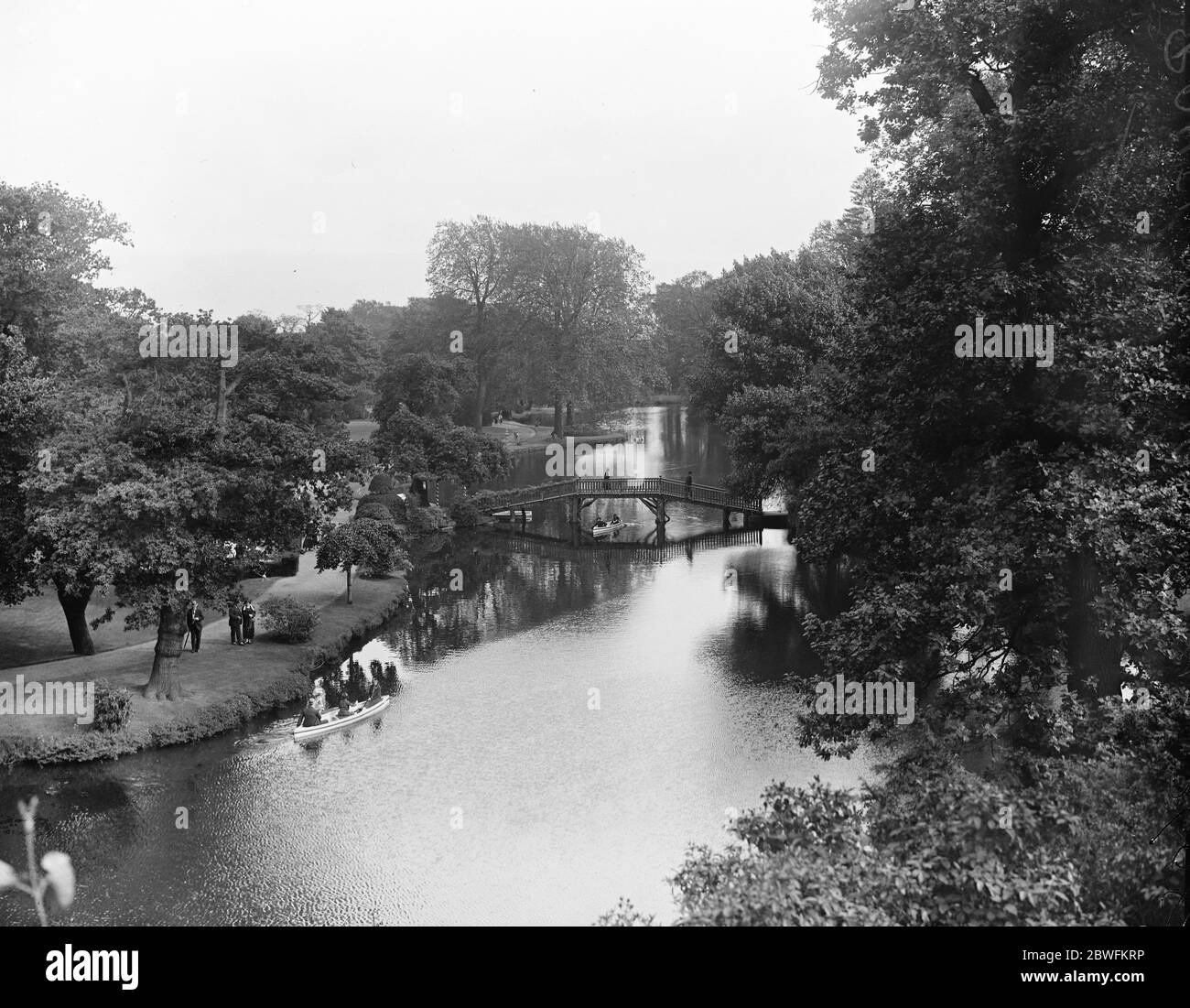 Special picturesque view of Ranelagh 1925 Stock Photo Alamy