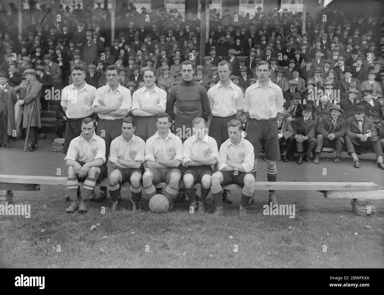 International association match at Maidstone Englamd versus Ireland The