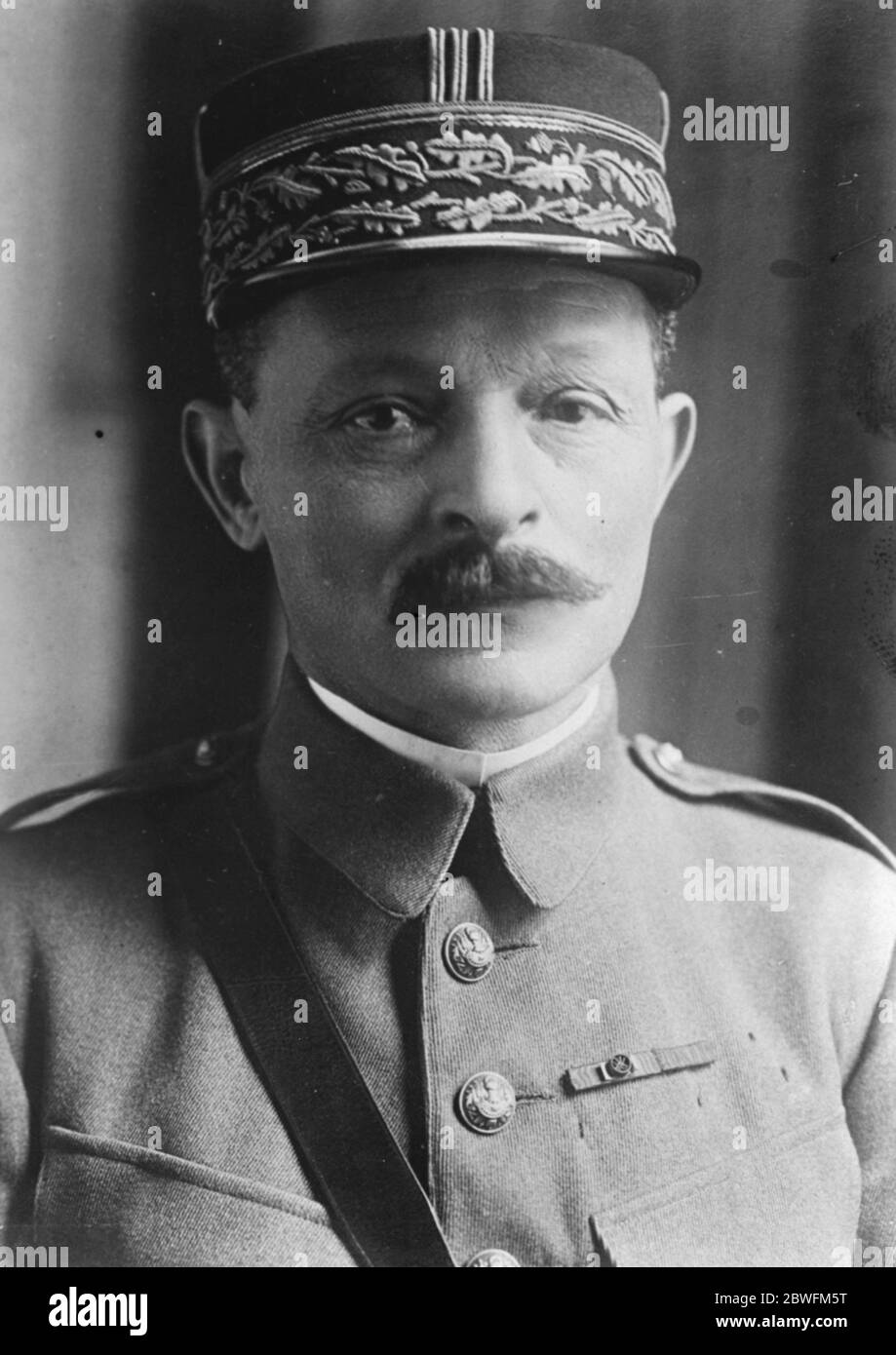 General Weygard . 31 August 1926 Stock Photo