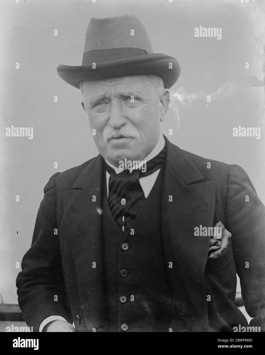 The Earl of Ypres Field Marshal the Earl of Ypres whose serious condition has caused increased anxiety March 30 1925 Stock Photo