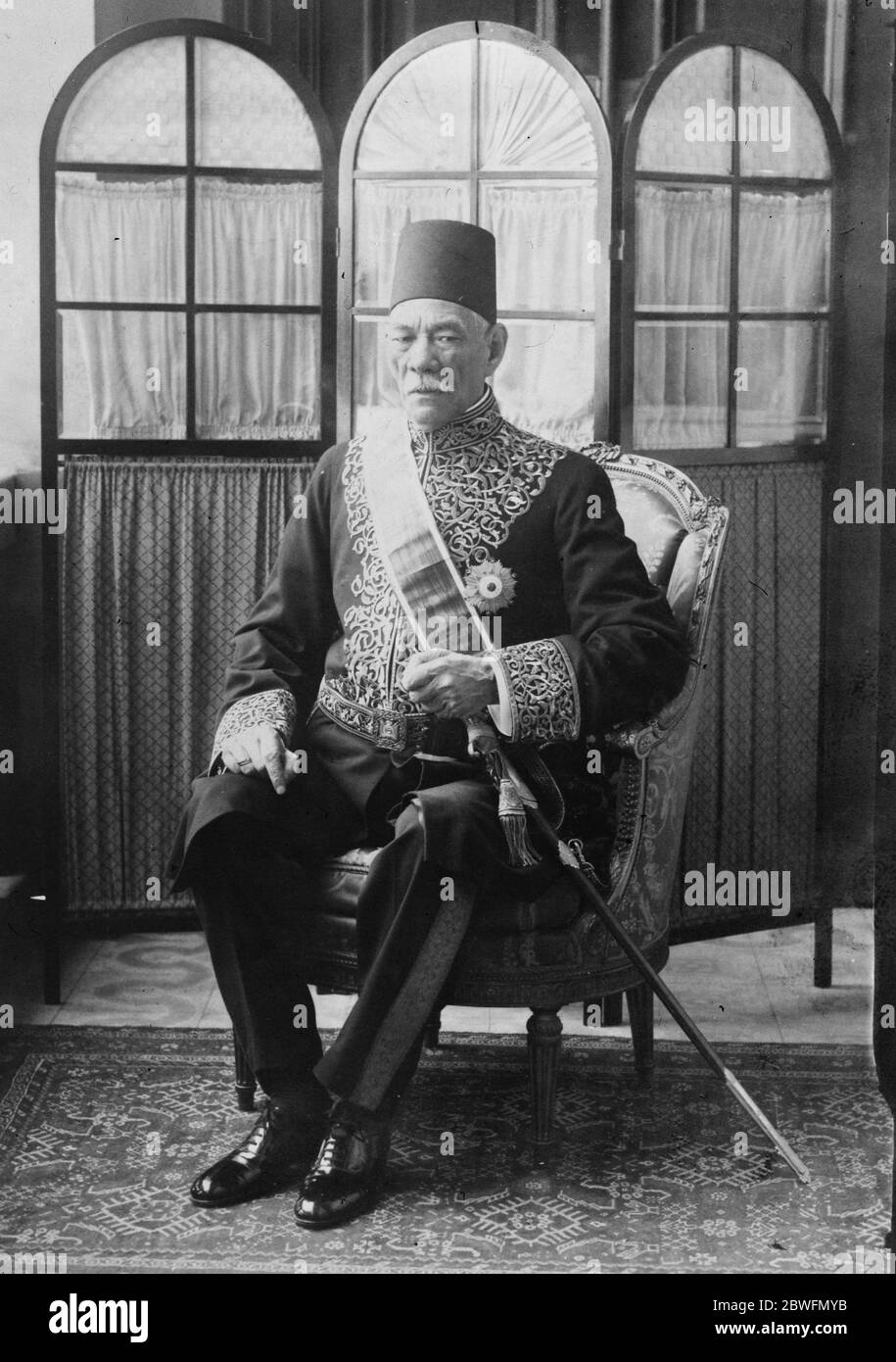 Zaghlul Pasha 16 June 1926 Stock Photo