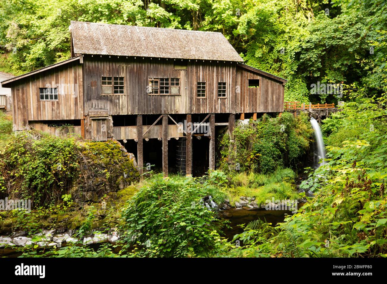 Cedar Creek Grist Mill, Woodland, Washington, USA Stock Photo Alamy