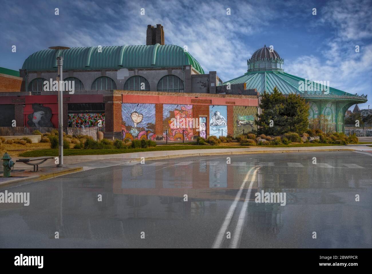 Asbury Park Carousel House View to the historic Asbury Park's