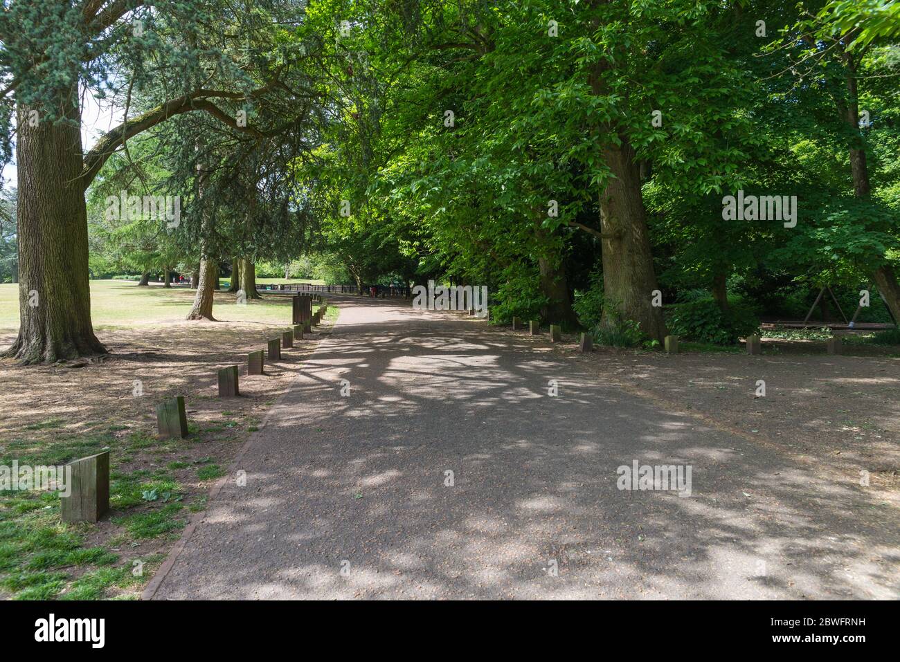 Warley Woods is 100 acres of grade 2 listed green space in Smethwick near Birmingham city centre Stock Photo