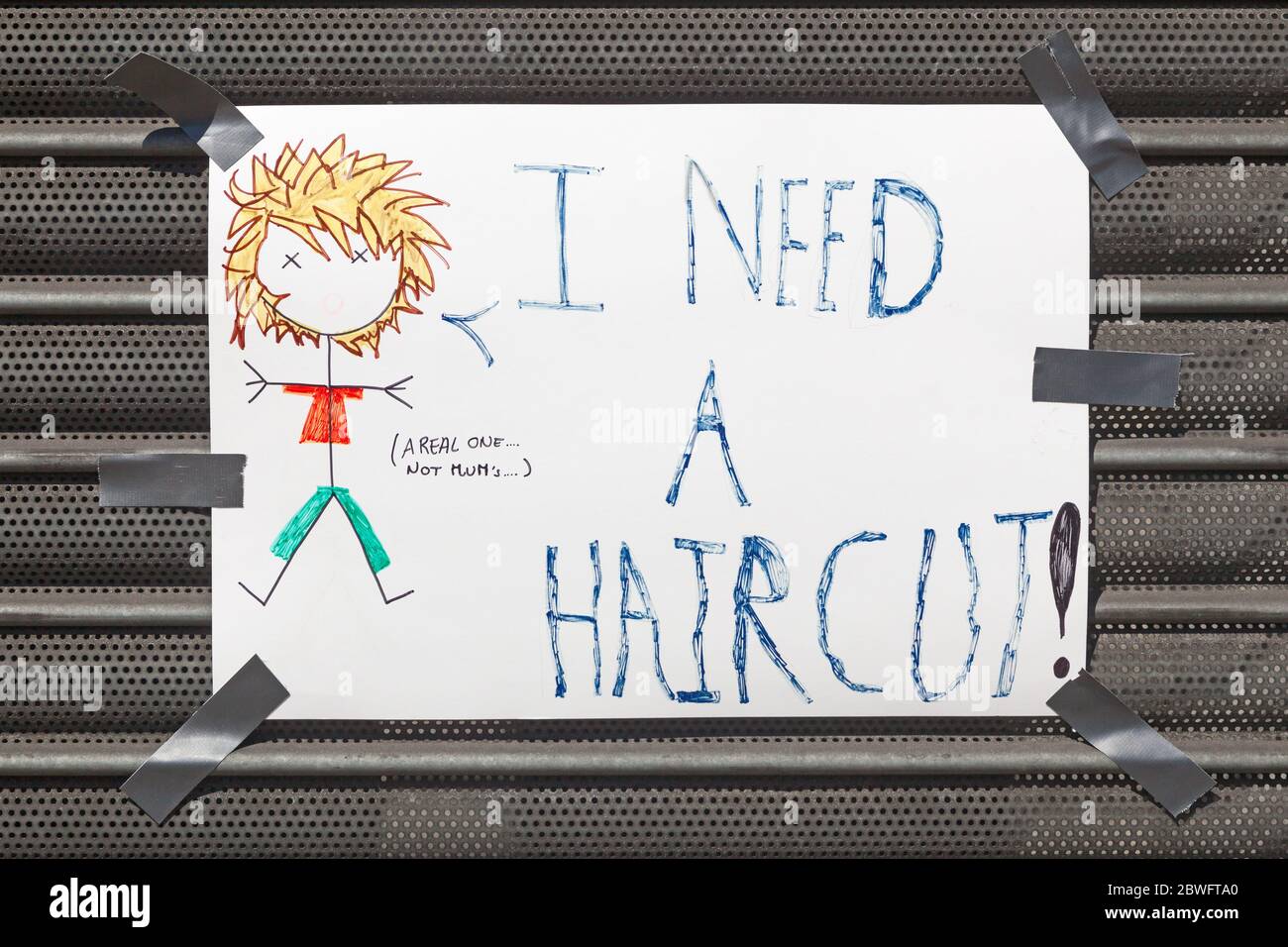 Forced haircut hires stock photography and images Alamy